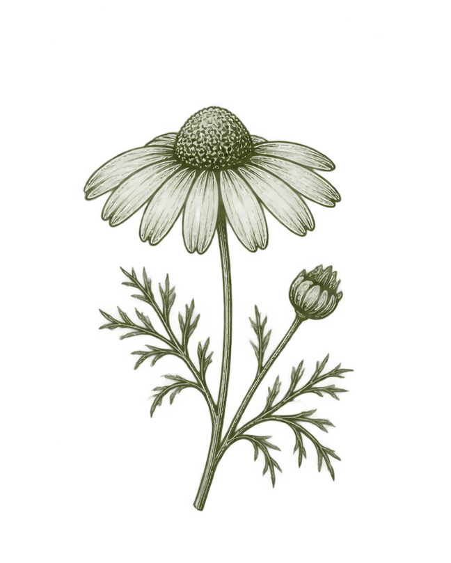 Roman chamomile flower